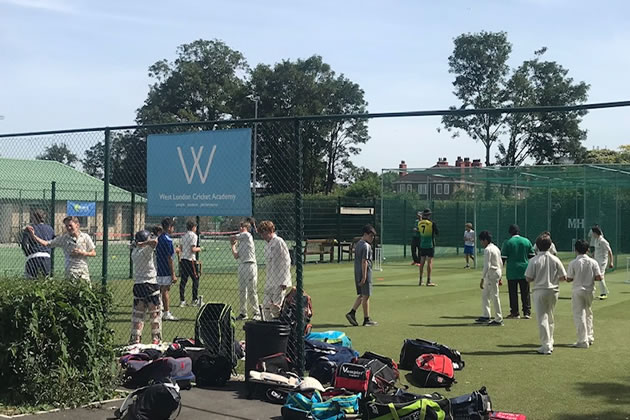The club has access to all-weather nets 