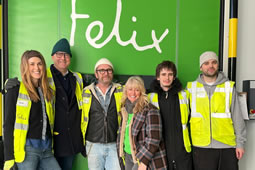 Celebrities Bring Festive Cheer to the Felix Project