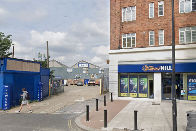 The Jewsons site on Horn Lane