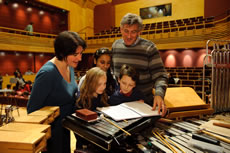 Acton composer Malcolm Singer rehearsing