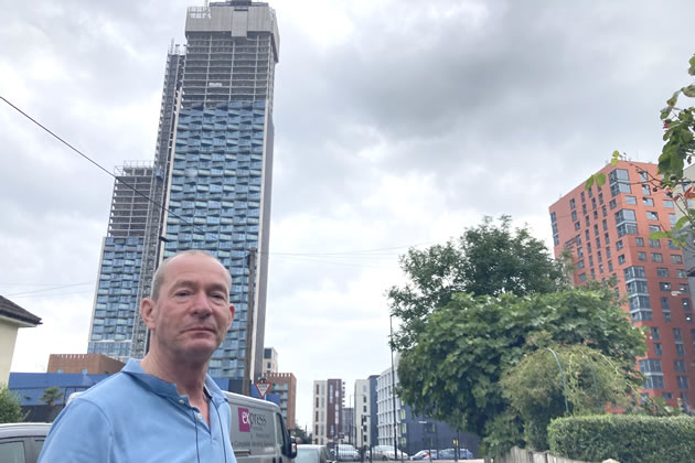 Nick who grew up in North Acton says the towers need to be built somewhere