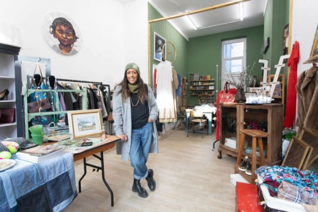 Kal Di Paola wants to encourage people to set up small businesses in the area