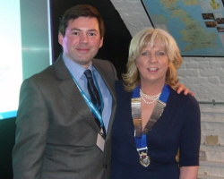 Peter Hughes and Suzie Betlem