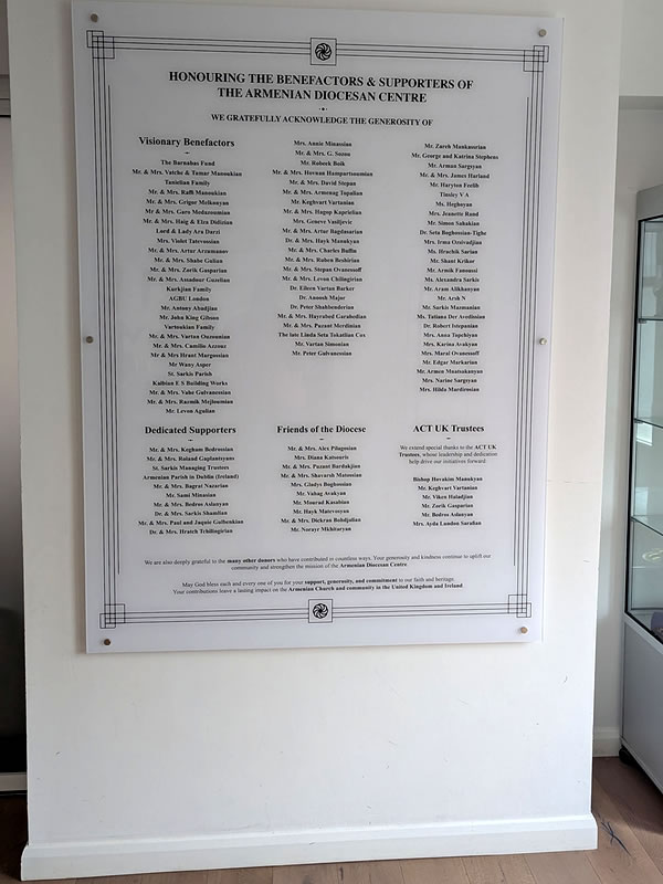 Armenian benefactors 