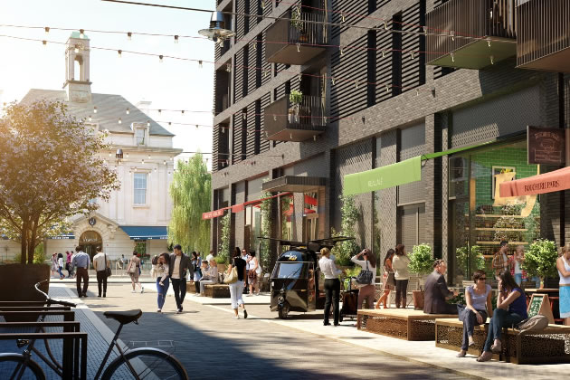 New shops, cafes and restaurants are set to move in