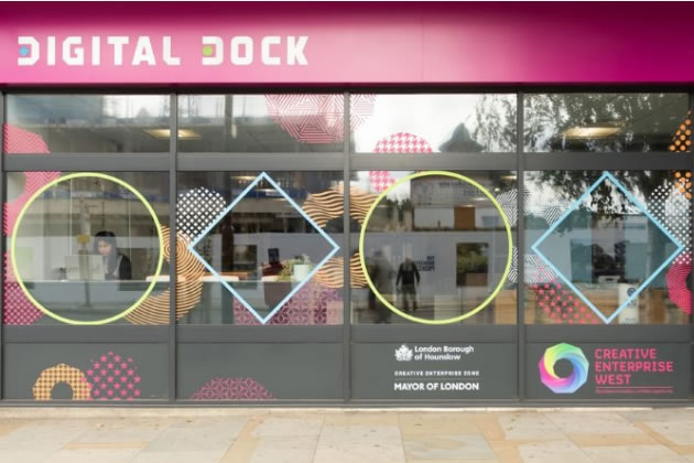 The Digital Dock on Brentford High Street 