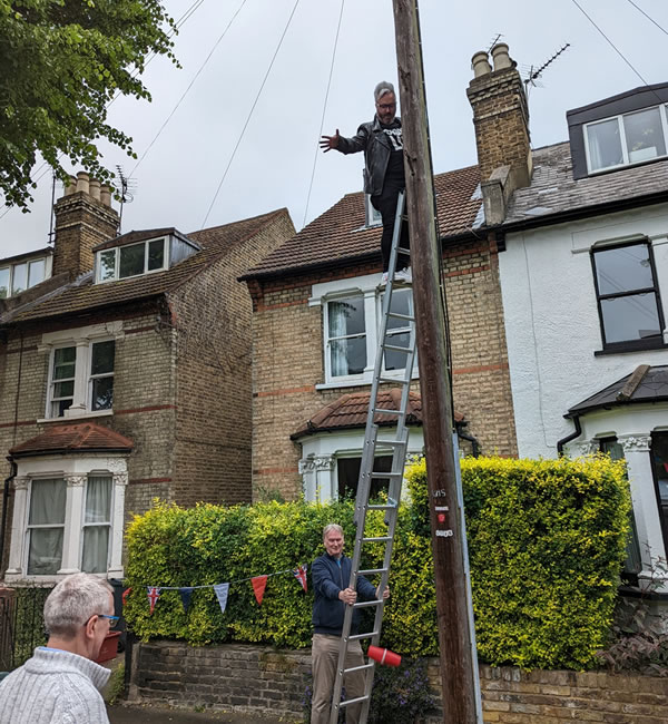 Dropping an egg from a great height