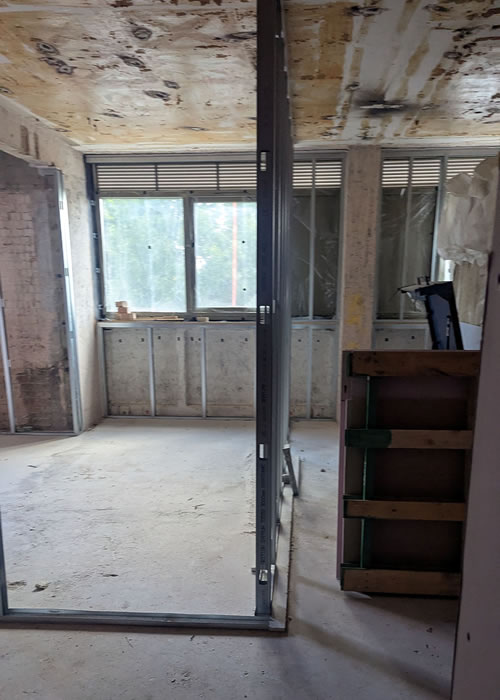 Old office in Honeywell House 