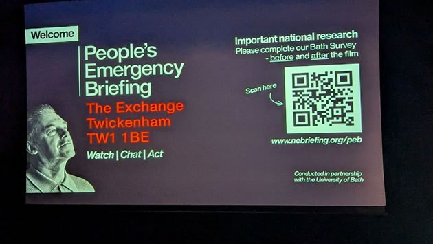 People&rsquo;s Emergency briefing 