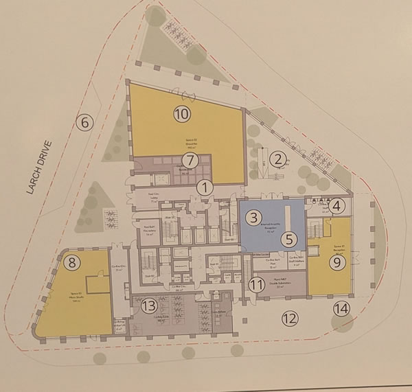 Plan of The James 
