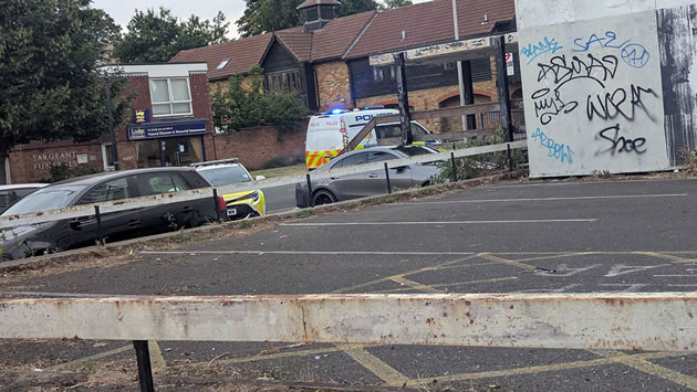 Police at Brentford Police Station 