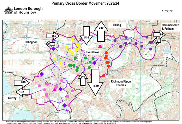 Brentford schools movement &ndash; primary 