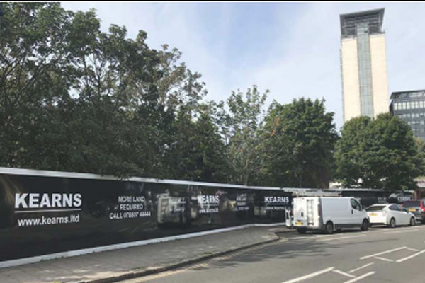 The site on Station Parade as it is currently