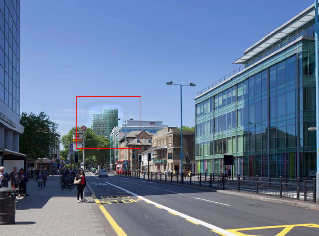 View from Gunnersbury Station