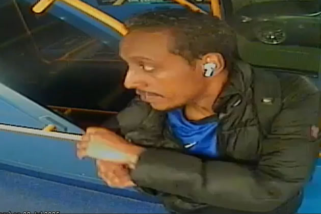 A still from CCTV footage of the man police wish to speak to