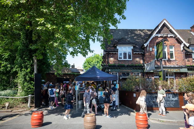 There were 15 stages this year including in local pubs