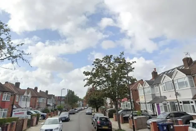 Jubilee Road in Perivale