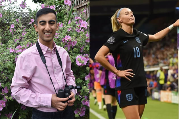 Kabir Kaul and Chloe Kelly