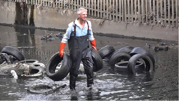 Ben Morris gets to grips with tonnes of tyres