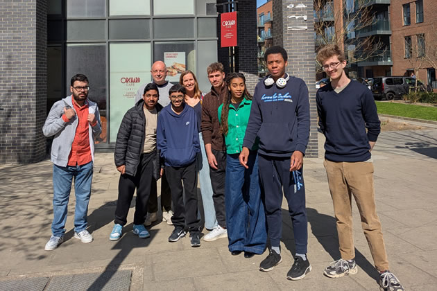 The Mahaba cafe team 