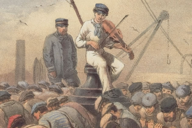 David Hovatter&rsquo;s Lightning Beneath the Waves (8&ndash;15 November) dramatises the transatlantic telegraph cable project