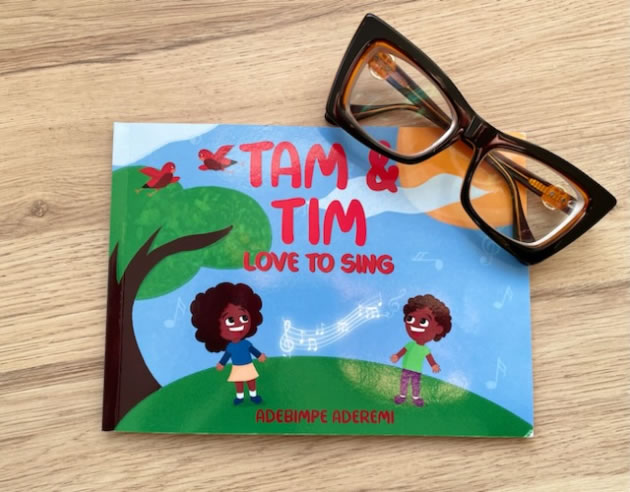 The cover of the first Tam and Tim book