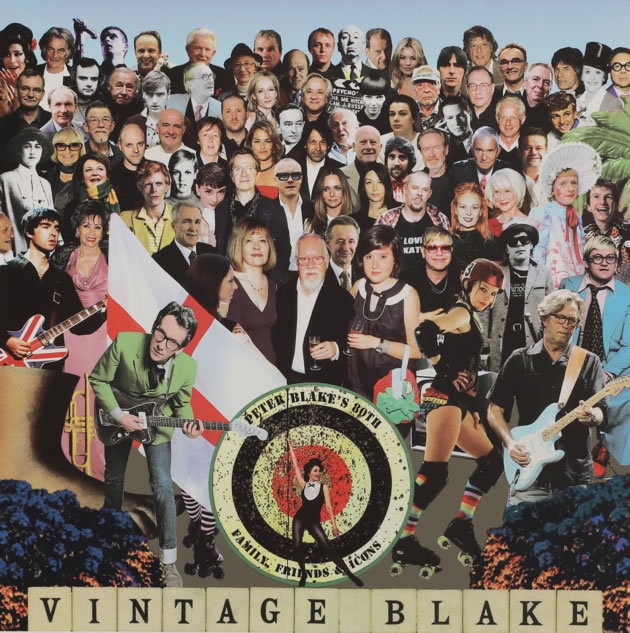 Vintage Blake featuring family, friends and icons 