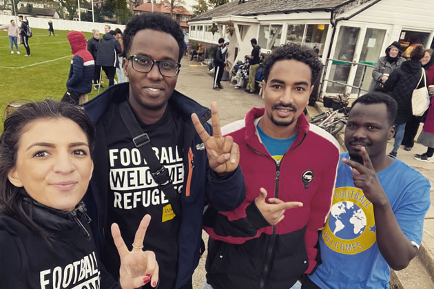 Football was used to bring people together 