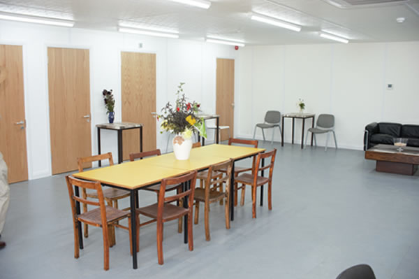 The interior of the new centre in Blondin Park