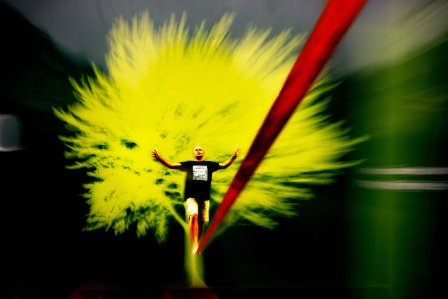 A tightrope theme ties to the history of the park. Picture: Jonny Baker