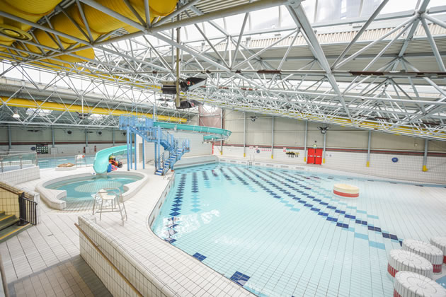 The pool at the Brentford Fountains Centre