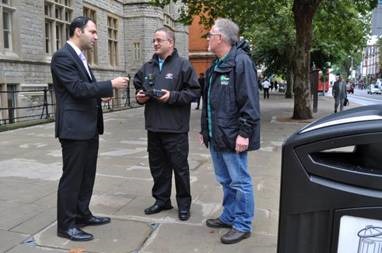 Cllr Mahfouz and Kingdom Security