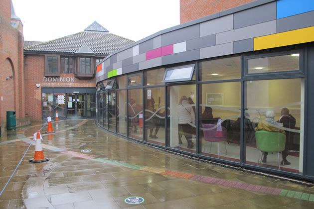 The vaccination centre in Southall is open Friday and Saturday