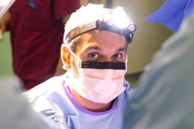 Consultant colorectal surgeon Mr Kapil Sahnan says the tool is like having an extra arm 