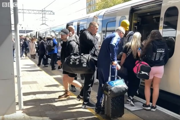 The line is carrying over 700,000 passengers a day after just two years of operation 