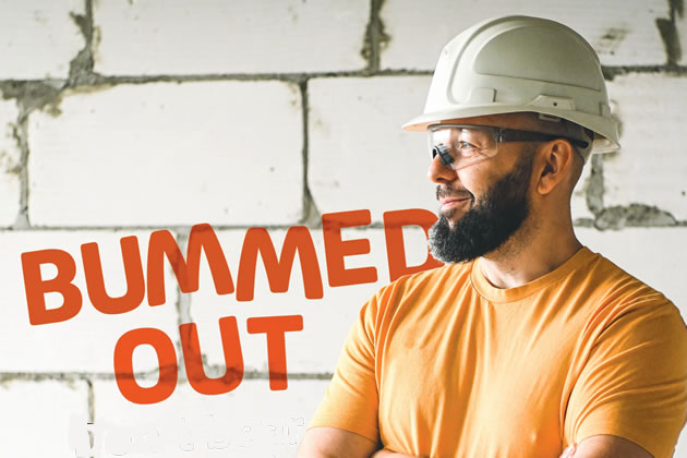 Over a quarter of construction workers said they had had suicidal thoughts 