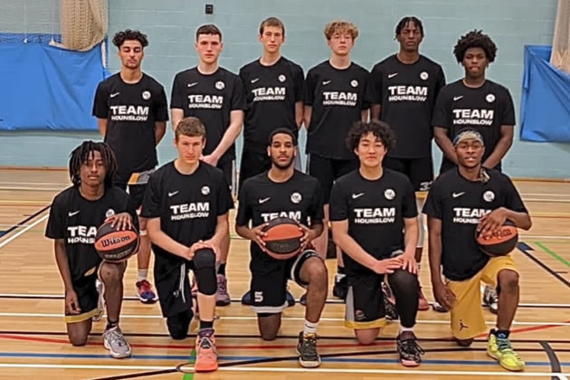 Boys basketball team won all their games 