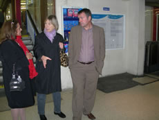 Seema Kumar, Angie Bray and Dave Ward