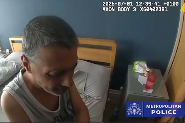 Purshotam Dhillon at the time of his arrest