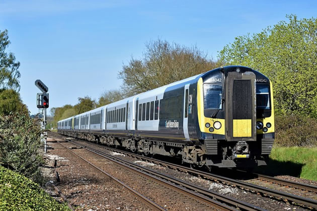 A South Western Railway train